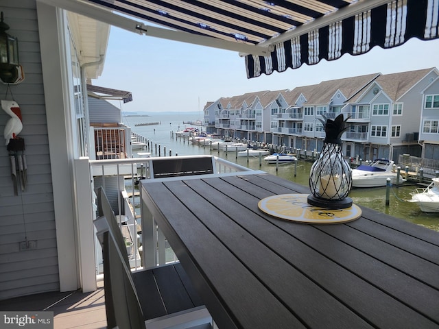 245 Blue Bill Ln Unit 245-D, Havre De Grace, MD 21078 - balcony featuring a water view