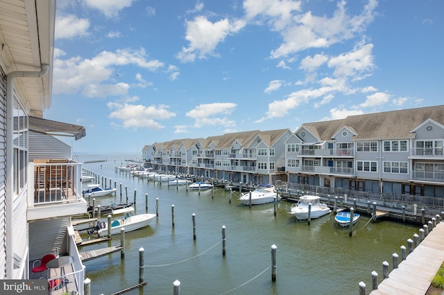 245 Blue Bill Ln Unit 245-D, Havre De Grace, MD 21078 - dock with a water view
