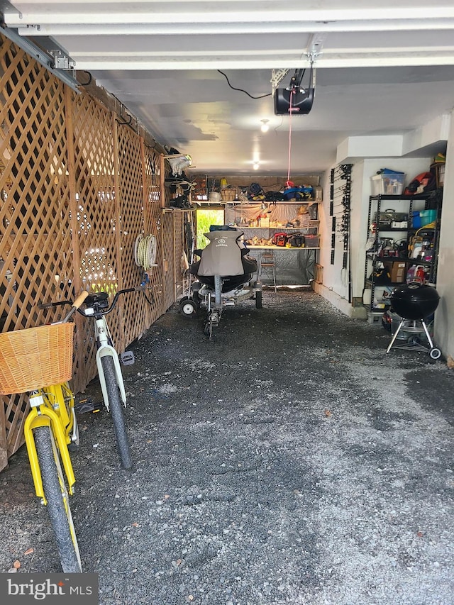 245 Blue Bill Ln Unit 245-D, Havre De Grace, MD 21078 - garage with a garage door opener