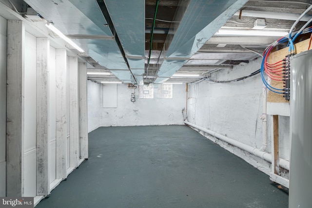 1737 N 28th St, Philadelphia, PA 19121 - below grade area featuring gas meter