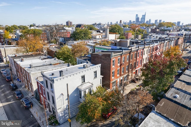 1737 N 28th St, Philadelphia, PA 19121 - drone / aerial view of skyline