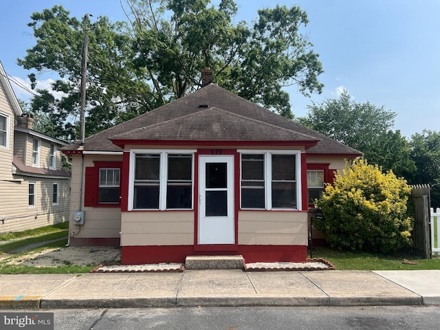 119 Broad St, Milton, DE 19968 - view of front of home featuring roof with shingles