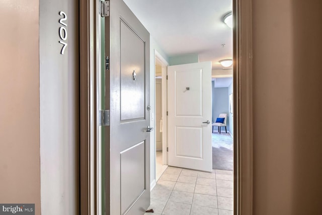 930 Wayne Ave Unit 207, Silver Spring, MD 20910 - hall featuring light tile patterned floors