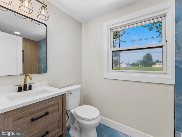 103 Hillcrest Ln, Willingboro, NJ 08046 - bathroom featuring vanity and toilet