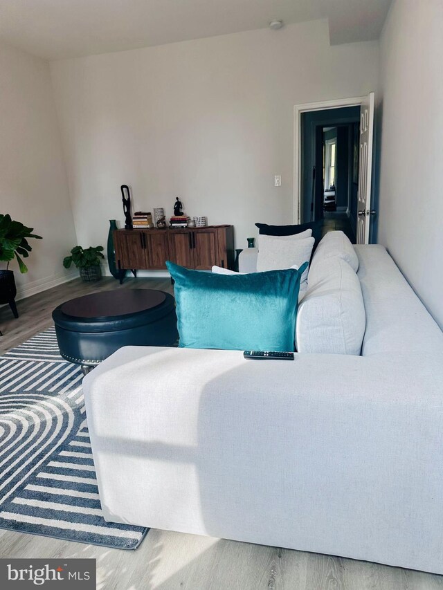750 Dolphin St, Baltimore, MD 21217 - living room with wood finished floors and baseboards