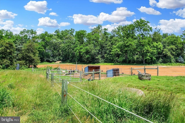 2540 Stoney Point Rd, East Berlin, PA 17316 - view of yard with an outdoor structure, an exterior structure, and a view of rural / pastoral area