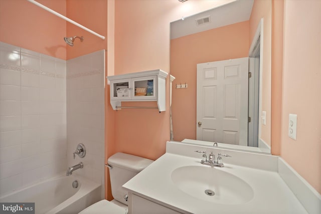 43146 Scenic Creek Way, Leesburg, VA 20176 - full bathroom featuring shower / washtub combination and vanity