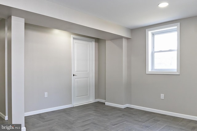 301 Nicholson Rd, Gloucester City, NJ 08030 - below grade area with baseboards and recessed lighting