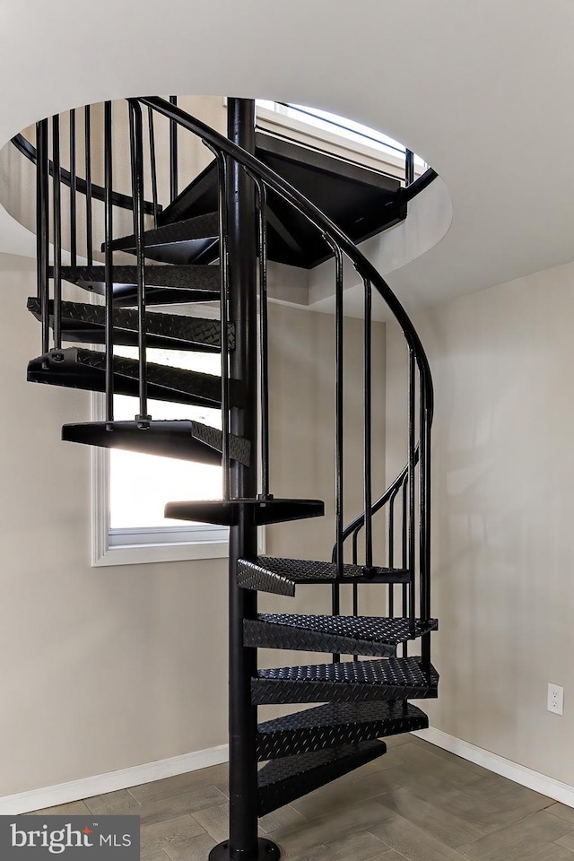 301 Nicholson Rd, Gloucester City, NJ 08030 - stairs with wood finished floors