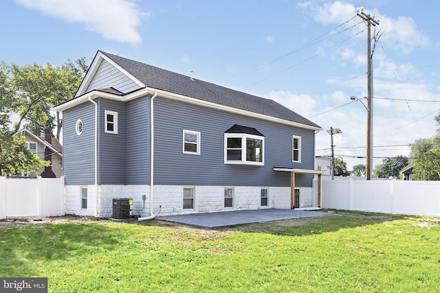 301 Nicholson Rd, Gloucester City, NJ 08030 - rear view of house featuring a patio