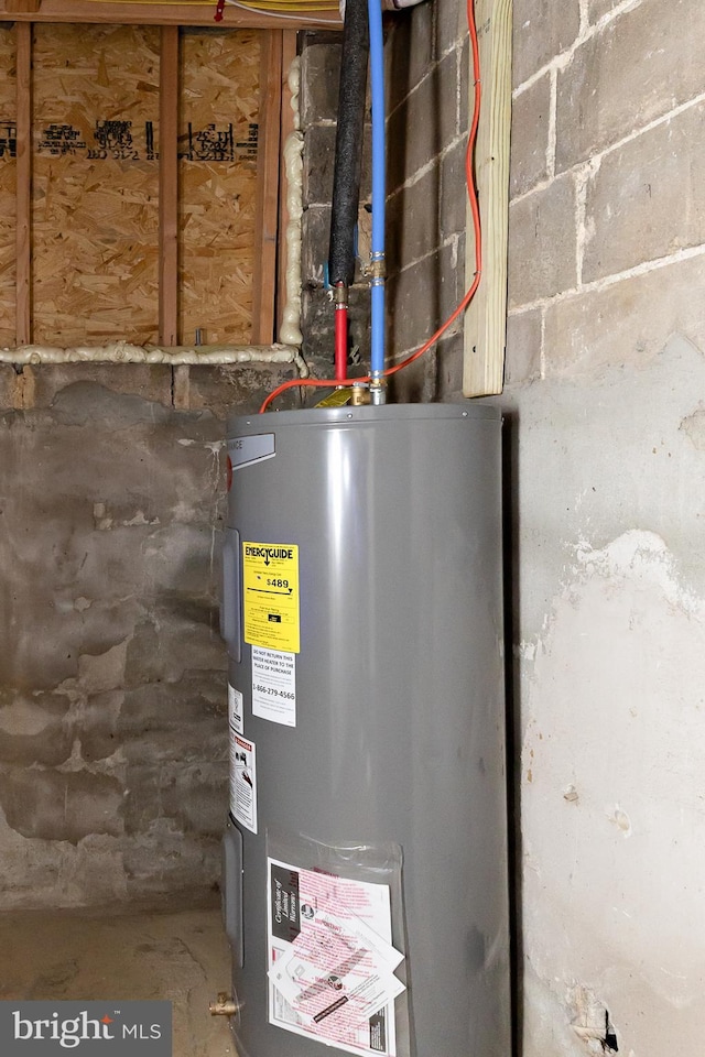 301 Nicholson Rd, Gloucester City, NJ 08030 - utility room featuring water heater