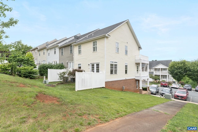 2126 Sundown Pl, Charlottesville, VA 22911 - view of property exterior with a yard