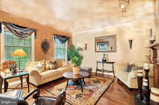 176 Windgate Dr, Chester Springs, PA 19425 - living room featuring wood finished floors