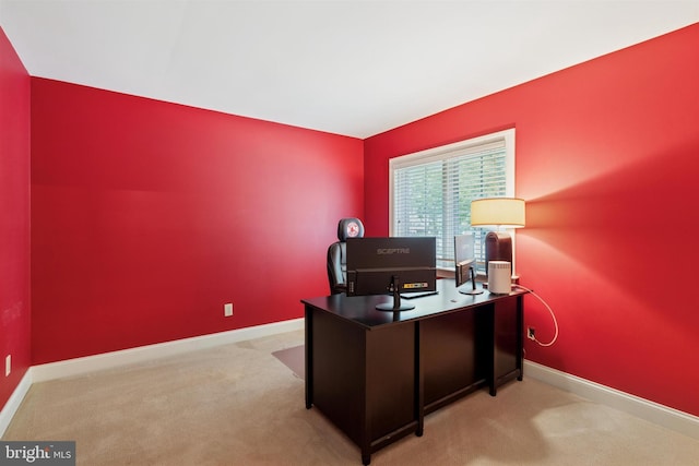 176 Windgate Dr, Chester Springs, PA 19425 - office space with baseboards and light carpet
