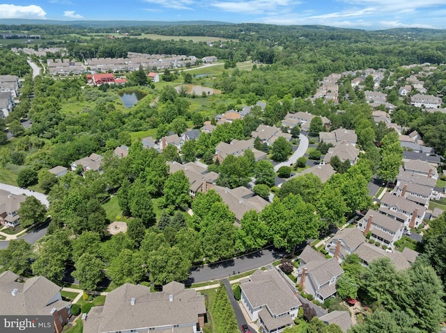 176 Windgate Dr, Chester Springs, PA 19425 - aerial view of property and surrounding area featuring nearby suburban area and a large body of water