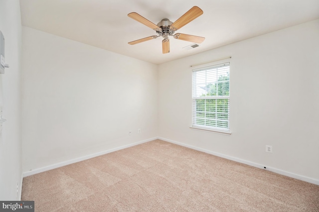 1201 Preserve Ln, Fredericksburg, VA 22401 - empty room with carpet floors and a ceiling fan