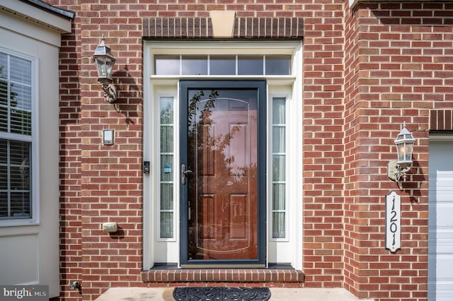 1201 Preserve Ln, Fredericksburg, VA 22401 - doorway to property featuring brick siding
