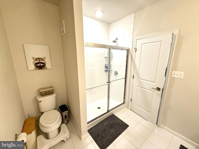 23245 Milltown Knoll Sq Unit 103, Ashburn, VA 20148 - full bathroom with a shower stall and tile patterned floors