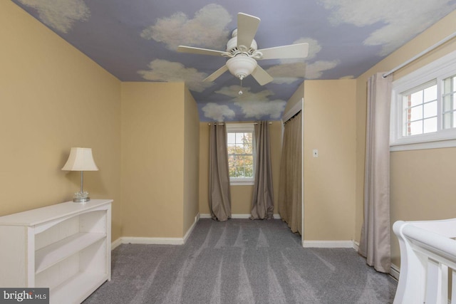 620 Laurel Rd, Springfield, PA 19064 - unfurnished bedroom with carpet and a ceiling fan