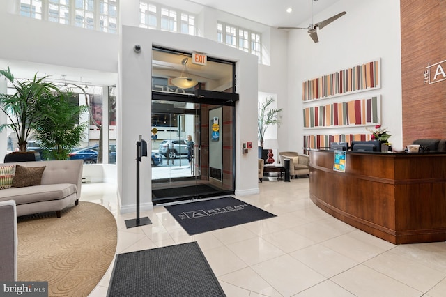 915 E St NW Unit 1103, Washington, DC 20004 - reception area featuring a towering ceiling