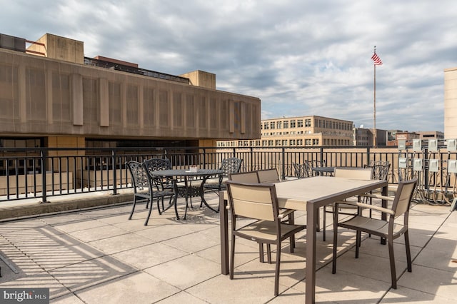 915 E St NW Unit 1103, Washington, DC 20004 - view of patio with outdoor dining space