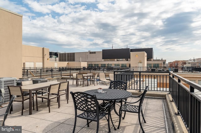915 E St NW Unit 1103, Washington, DC 20004 - view of patio featuring outdoor dining space