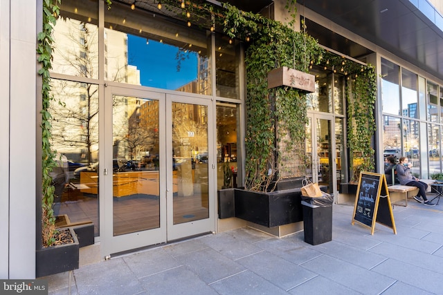 915 E St NW Unit 1103, Washington, DC 20004 - view of patio / terrace with french doors