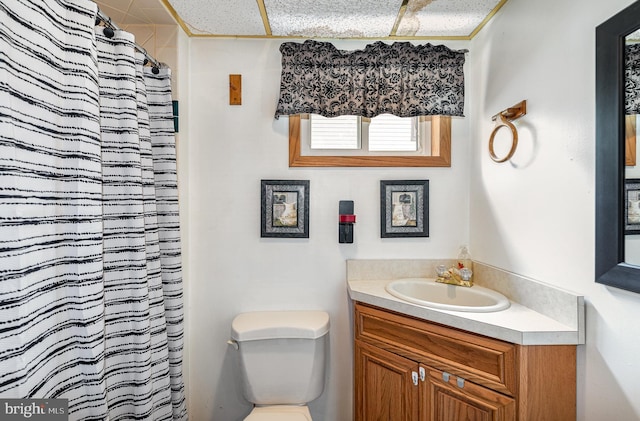 1815 Belle Ave, Dundalk, MD 21222 - bathroom with vanity and a shower with shower curtain
