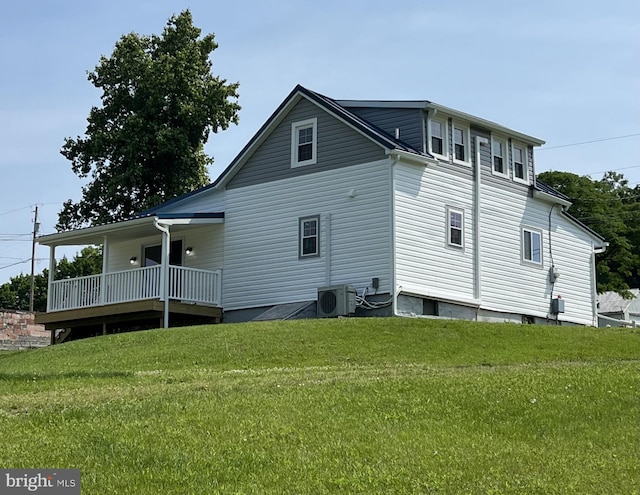 15125 Maryland Line Rd, Greencastle, PA 17225 - back of house featuring a lawn