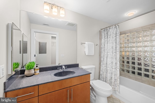 1390 Kenyon St NW Unit 524, Washington, DC 20010 - full bath with vanity, tile patterned floors, and shower / tub combo