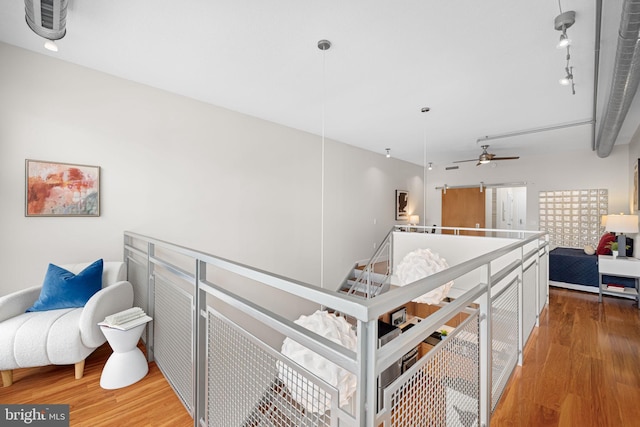 1390 Kenyon St NW Unit 524, Washington, DC 20010 - corridor with light wood-style floors