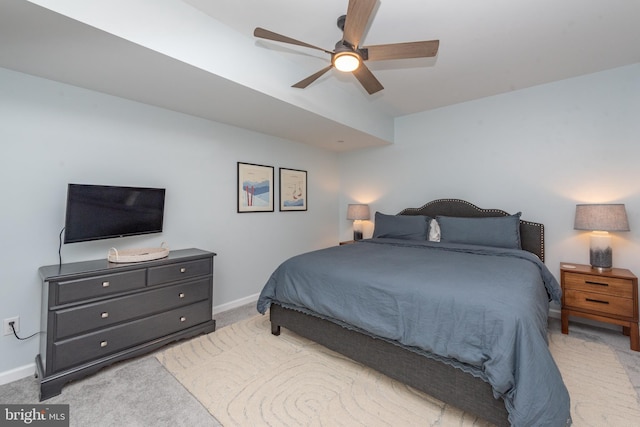 130 Wisp Adventure Rd, Mc Henry, MD 21541 - carpeted bedroom featuring baseboards and ceiling fan
