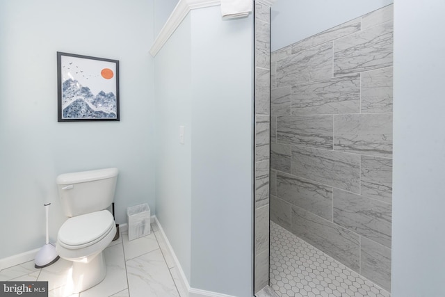 130 Wisp Adventure Rd, Mc Henry, MD 21541 - bathroom with marble finish flooring and a walk in shower