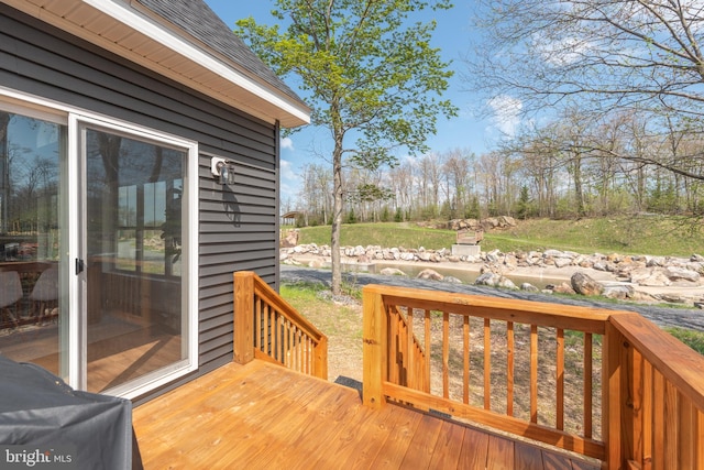 130 Wisp Adventure Rd, Mc Henry, MD 21541 - view of wooden terrace