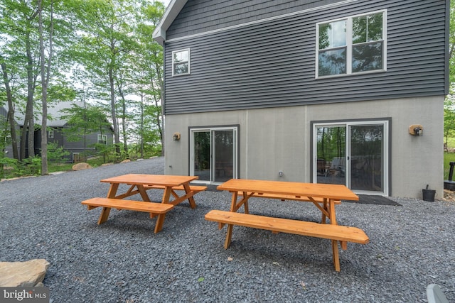 130 Wisp Adventure Rd, Mc Henry, MD 21541 - back of property with a patio area and outdoor dining area