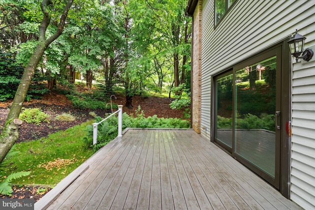 201 Steeplechase Cir, Wilmington, DE 19808 - view of wooden terrace