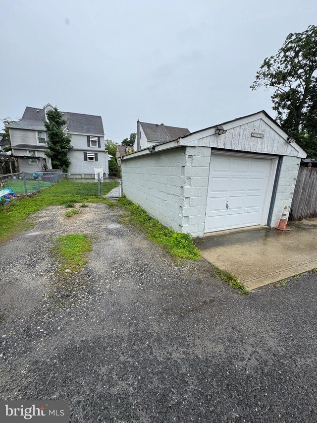 10 Chestnut St, Lumberton, NJ 08048 - garage featuring driveway