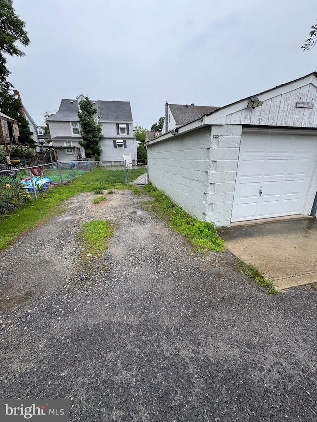 10 Chestnut St, Lumberton, NJ 08048 - view of garage