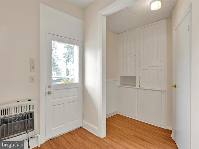 3 S Pine St, Middletown, PA 17057 - doorway to outside featuring heating unit and light wood-type flooring