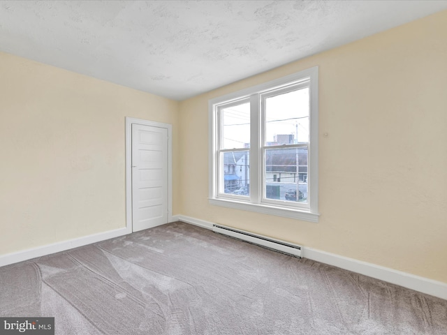 3 S Pine St, Middletown, PA 17057 - carpeted spare room featuring baseboard heating and baseboards