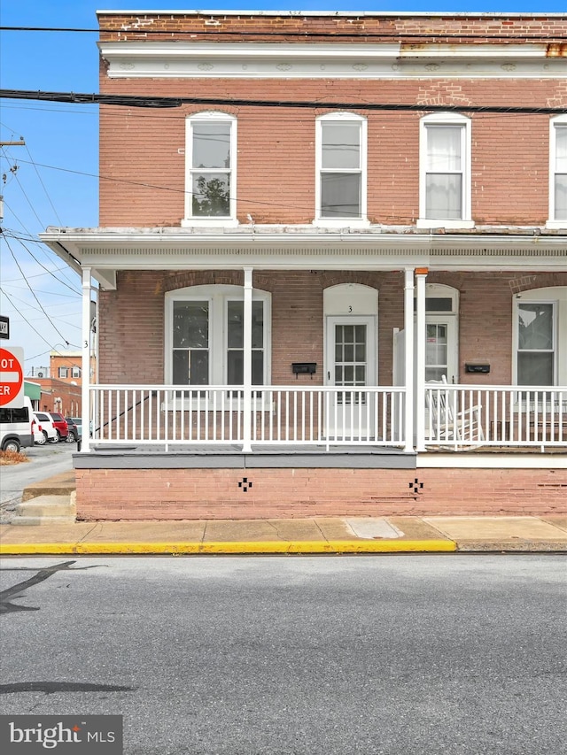 3 S Pine St, Middletown, PA 17057 - multi unit property featuring covered porch and brick siding