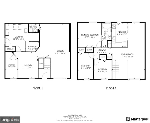 8000 Dellwood Ave, Glenarden, MD 20706 - view of floor plan / room layout
