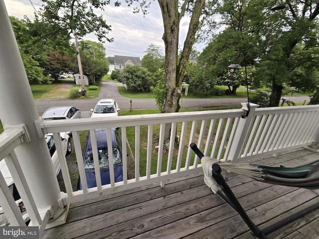 14722 Banks Odee Rd, Newburg, MD 20664 - view of wooden terrace
