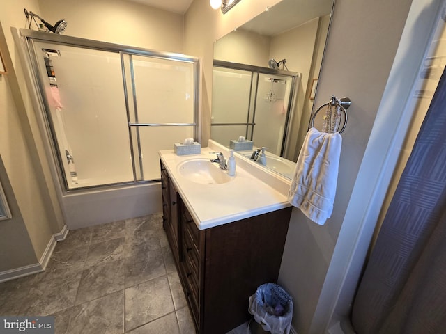 14722 Banks Odee Rd, Newburg, MD 20664 - bathroom featuring an enclosed shower and vanity