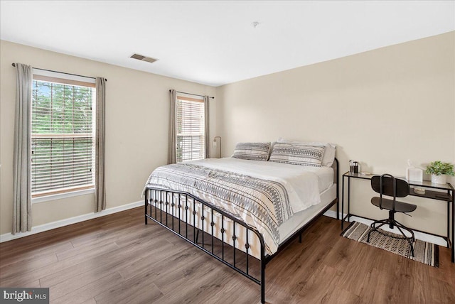 13102 Alpine Dr Unit 2502, Germantown, MD 20874 - bedroom with wood finished floors and multiple windows