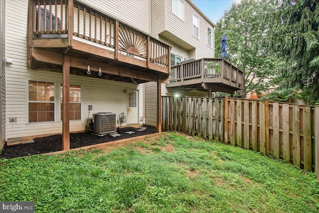 13102 Alpine Dr Unit 2502, Germantown, MD 20874 - rear view of house featuring a wooden deck