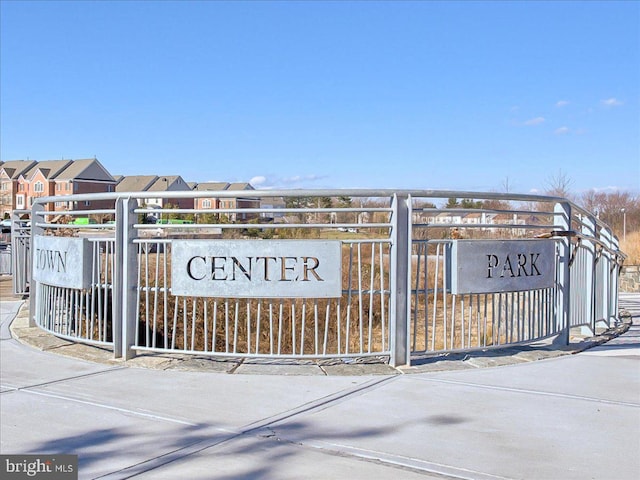 13102 Alpine Dr Unit 2502, Germantown, MD 20874 - gate with a residential view