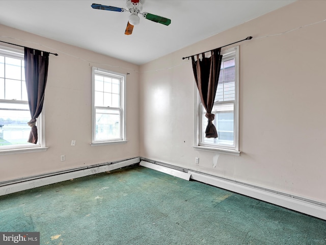 543 W Main Ave, Myerstown, PA 17067 - spare room with ceiling fan and carpet