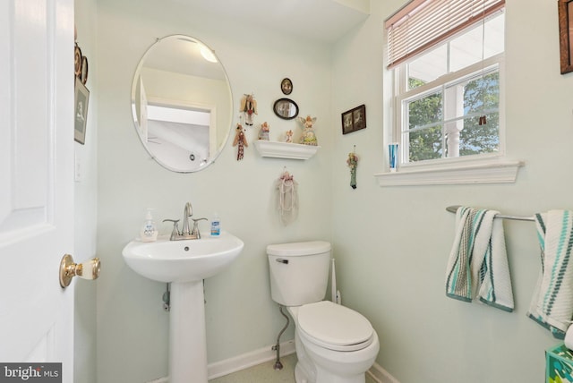 54 Victory Way, Royersford, PA 19468 - bathroom with toilet and baseboards