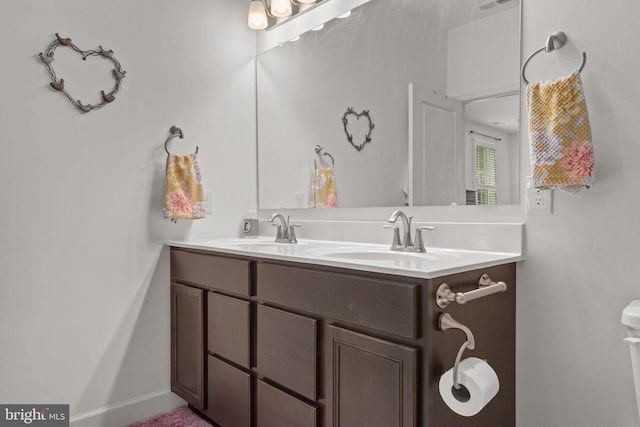 612 Cypress Dr Unit 51, Hanover, PA 17331 - bathroom with double vanity and toilet